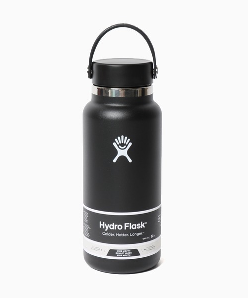 【新品】完売品 ブリーフィング BRIEFING ハイドロフラスク ボトル 黒 HYDRO FLASK（ハイドロフラスク） 水筒 HYDRATION 32oz WIDE MOUTH