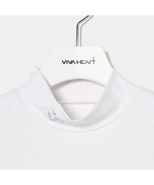 ブラウス シャツ 「VIVA HEART/GOLF」キシリトールアイスクルーネックインナー レディース VIVA HEART ブラウス シャツ 「VIVA HEART/GOLF」キシリトール