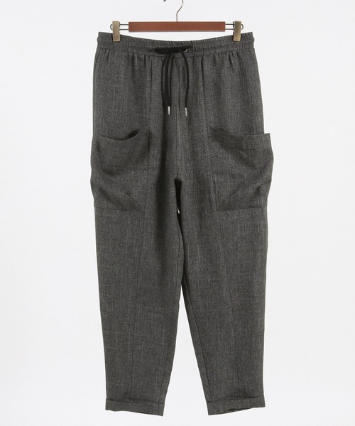 CAMBIO（カンビオ） パンツ mp12007- Melange Hopsack Balloon