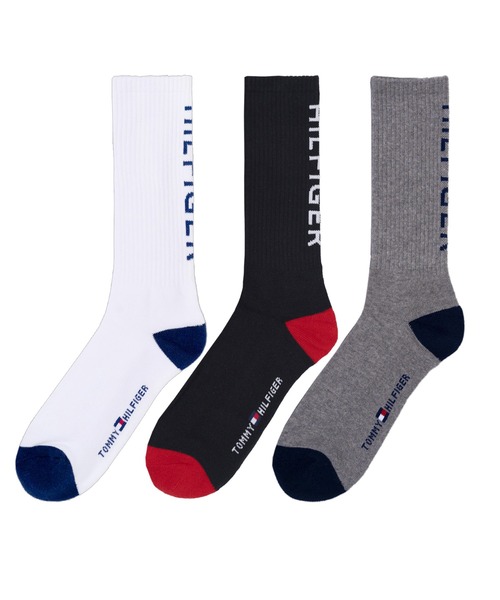 TOMMY HILFIGER（トミー・ヒルフィガー） 靴下 ブランド バックロゴ
