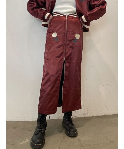 jouetie（ジュエティ） ロング スカート ローズエンブロイダリー