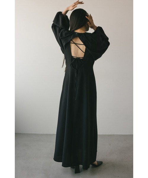 ブブ様☆ Reformation リネン 半袖ミニワンピース バックオープン バックオープンロングワンピース[品番：MKSW0050321]｜EVRIS
