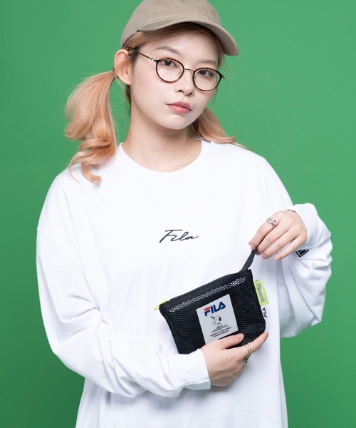 FILA（フィラ） ポーチ ×PEANUTS ピーナッツ SNOOPY スヌーピー コラボ
