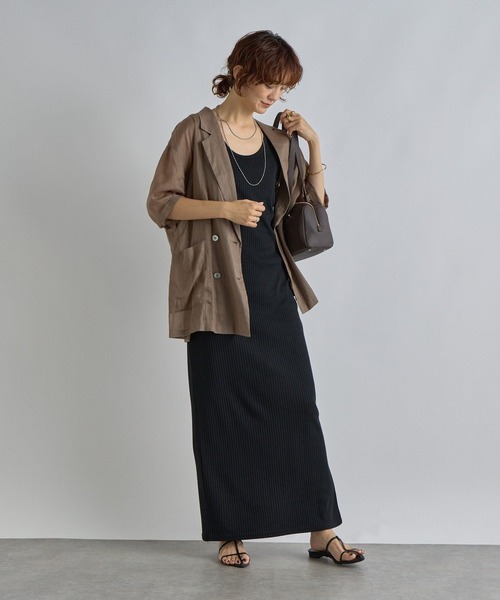 未使用 RIVE DROITE 2WAYリブタンクワンピース RIVE DROITE ワンピース 2WAYリブタンクワンピース : ZOZOTOWN