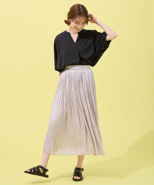 ブラウス シャツ 「洗える・XSサイズあり」ファニースリーブ ブラウス レディース 自由区 ブラウス シャツ 「洗える・XSサイズあり」ファニー