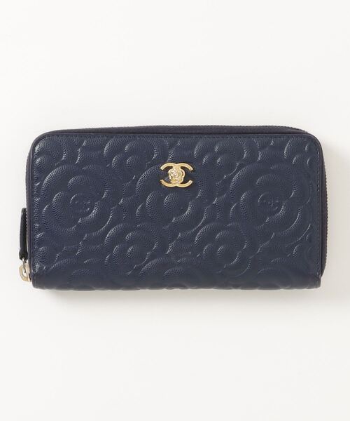 CHANEL」 カメリア 財布 - ブルー レディース : 82860125 : ZOZOTOWN 