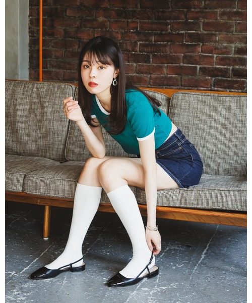 STEVE MADDEN パンプス レザーフラットミュール/STEVE BELINDA