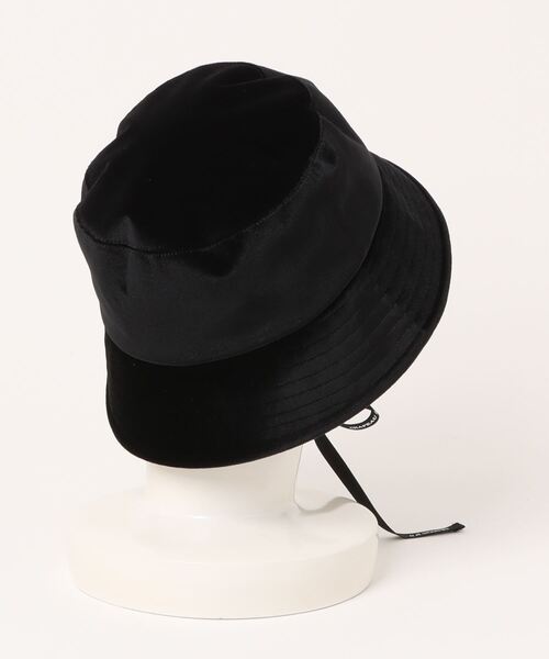 極美品✨　Chapeau d’ O シャポー ドオー　ハット　バケット型 Chapeau d' O 帽子 ハット Velour Down Bucket / シャポードオー