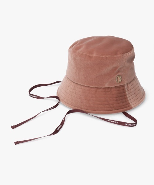 Chapeau d' O 帽子 ハット Velour Down Bucket / シャポードオー