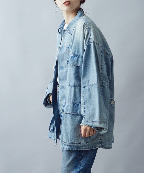 ai no de（アイノデ） ブルゾン アウター 「ai no de」okayama シャツ