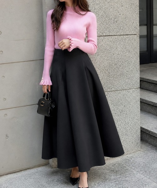 RUIRUE BOUTIQUE（ルイルエブティック） ロング スカート ストレッチ