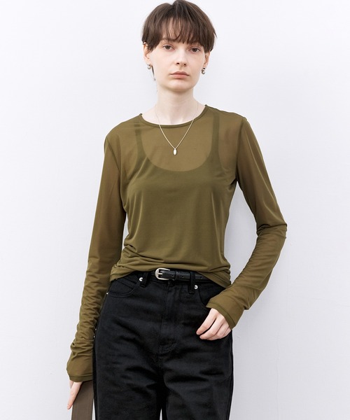 tシャツ 「TAGEECHITA」ベーシックシアートップス レディース メンズ