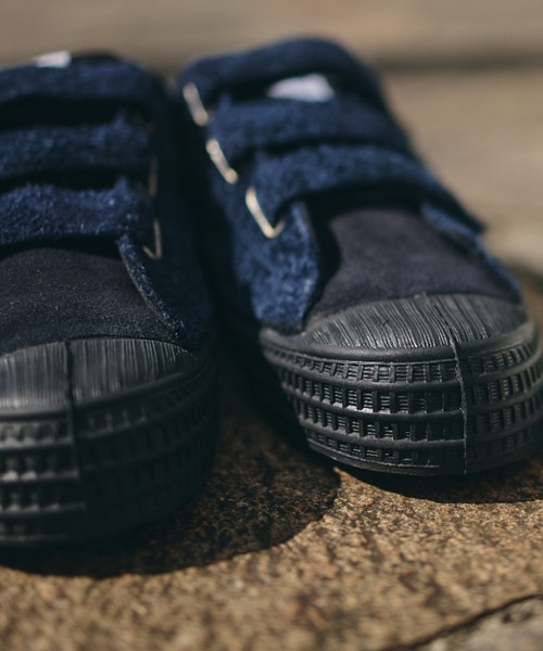 スニーカー 「BILLY'S EXCLUSIVE」STAR MASTER VELCRO HAIRY SUEDE　SM-2024A-VHS-NVYの画像