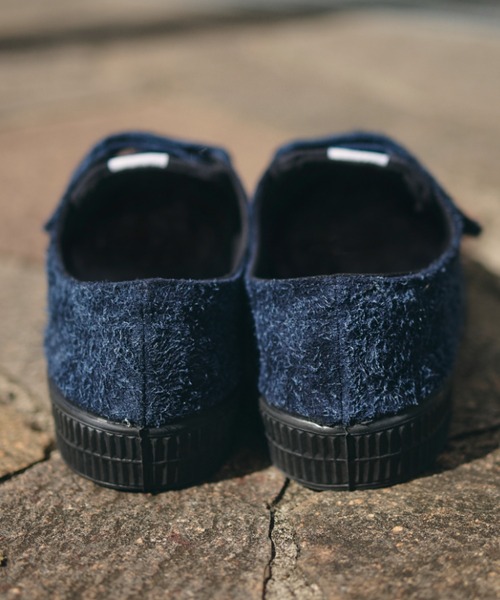 スニーカー 「BILLY'S EXCLUSIVE」STAR MASTER VELCRO HAIRY SUEDE　SM-2024A-VHS-NVYの画像