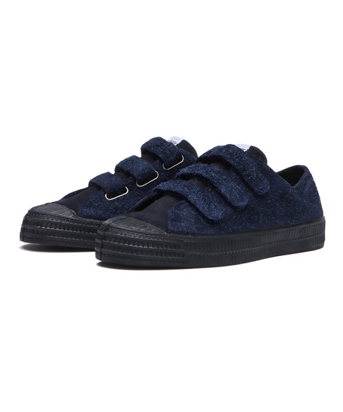 スニーカー 「BILLY'S EXCLUSIVE」STAR MASTER VELCRO HAIRY SUEDE　SM-2024A-VHS-NVYの画像