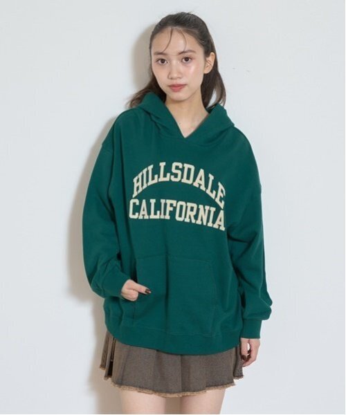 LOVETOXIC パーカー 「Champion」「綿100％」ルーズパーカ
