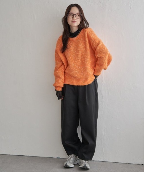 ニット セーター MIXヤーンラメ2WAYプルオーバーカーディガン レディース GeeRA ニット セーター 透かし編みメッシュサマーニットプル