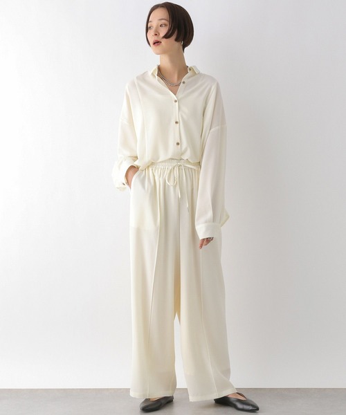 LEPSIM パンツ マルチメリットワイドパンツ 242652 レディース