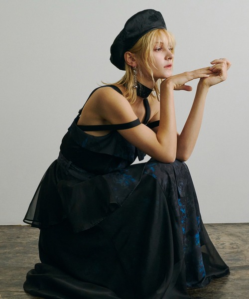 HARE リフレクションフラワーキャミワンピース 完売品 HARE ワンピース リフレクションフラワーキャミワンピース(HARE