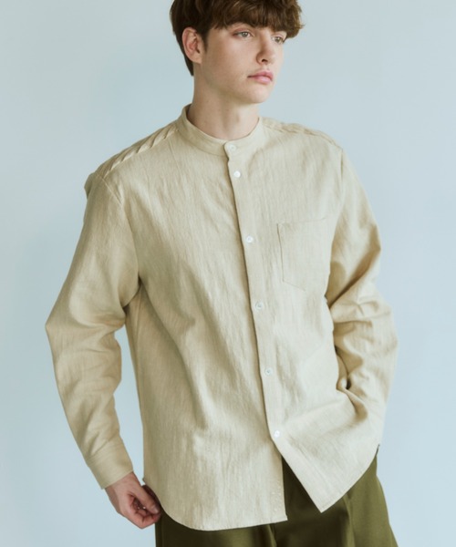 OPULENCE シャツ Natural Touch ラミーシャツ メンズ レディース