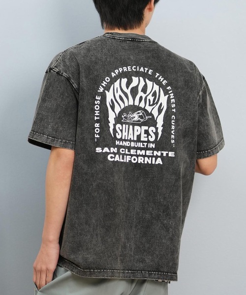 LOST（ロスト） tシャツ 半袖Tシャツ/半袖Tee バックプリント MAYHEM