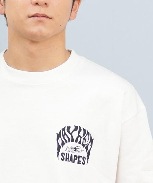 LOST（ロスト） tシャツ 半袖Tシャツ/半袖Tee バックプリント MAYHEM