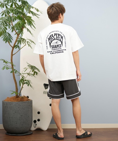 極美品♡24SSローヘンLOHENバイカラーレイヤードTshirt半袖Tシャツ LOST（ロスト） tシャツ 半袖Tシャツ/半袖Tee バックプリント MAYHEM