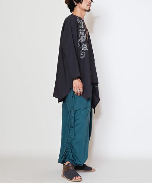 チャイハネ（CAYHANE） 「チャイハネ」メンヘンディ刺繍変形MEN'S