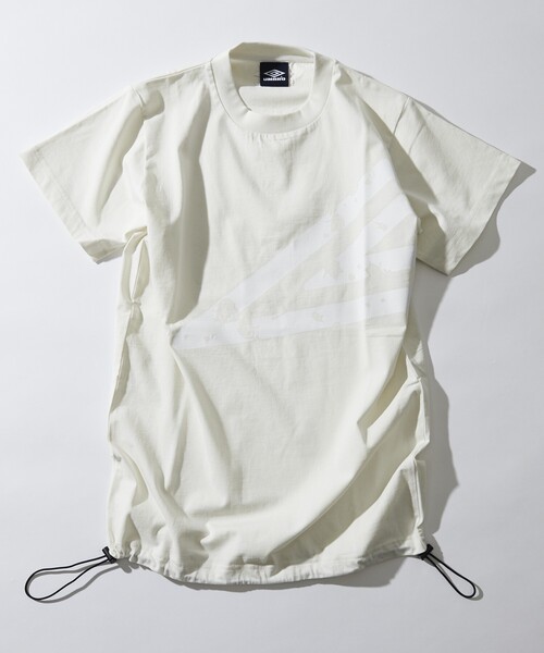 UMBRO■Inner Piece Story T-shirt■送料込 Men's T-shirts Umbro White Censored Inside Out Long Sleeve T