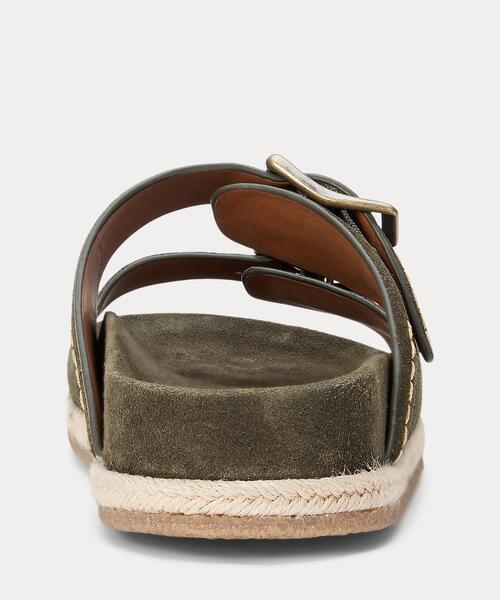 【POLO RALPH LAUREN】ターバッハ スエード クロッグ サンダル Turbach Suede Clog Sandal for Women | Ralph Lauren® PA