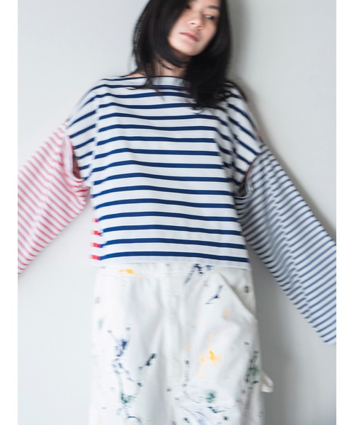 ケイスリー＆コー サロペット オーバーオール PAINT DENIM OVERALL