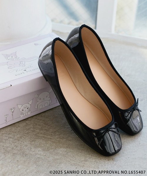 【新品】MICHAEL KORS　シューズ　23.5　　バレエシューズ パンプス 公式アウトレット】HONEY バレエシューズ - MKシグネチャー