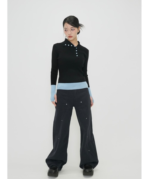 enewdnina ユニークカーブデニム unique curve denim – enewdnina