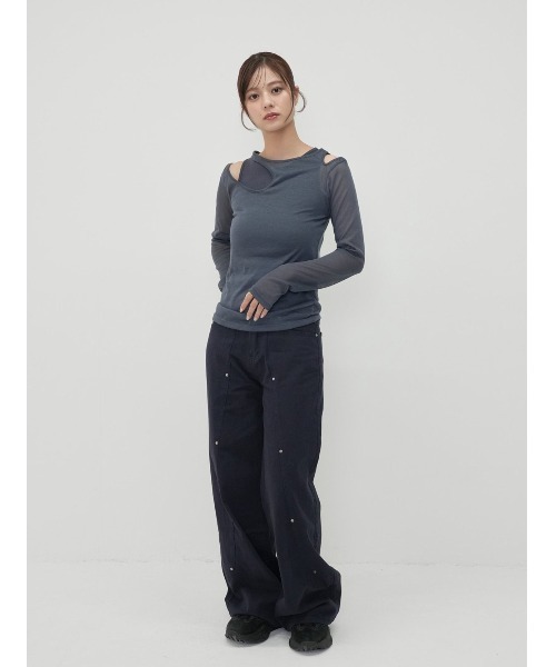 enewdnina ユニークカーブデニム unique curve denim – enewdnina