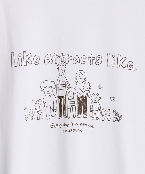 GLOBAL WORK tシャツ SANDER STUDIO Tシャツ/323526 メンズ