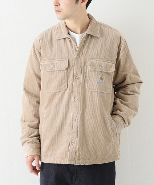 即完売モデル Carhartt WIP 希少カラー襟コーデュロイジャケット美品 80's Carhartt コーデュロイ切り替え ワークジャケット “MADE IN USA