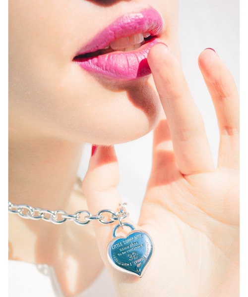 ネックレス 「Little sunny bite」Iheart locket necklace レディース メンズ