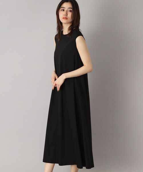 DRESSTERIOR ドレステリア 接触冷感アイスクリアコットンワンピース ポケットあり／接触冷感／抗菌防臭／消臭】アイスクリアコットン