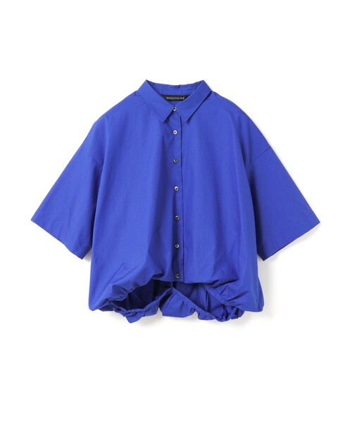 mizuiroind ブラウス シャツ mizuiro ind ハーフスリーブ