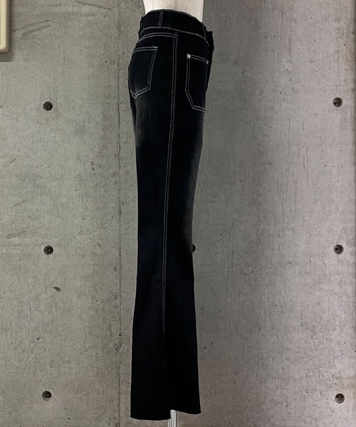 meJane（ミージェーン） ジーンズ デニム デニムパンツ 裾フレア
