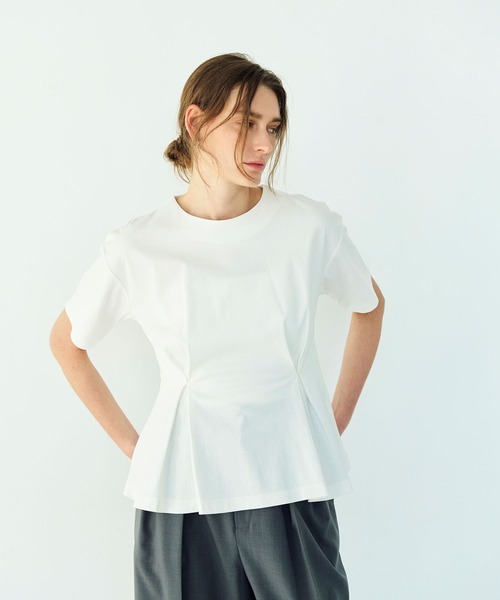 N.O.R.C tシャツ タックシルエットトップス「マルチ