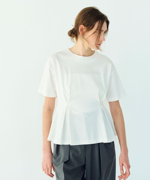 N.O.R.C tシャツ タックシルエットトップス「マルチ