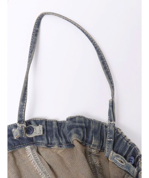 GYDA ワンピース GD MOLD SIDE OPENスカートライクデニム