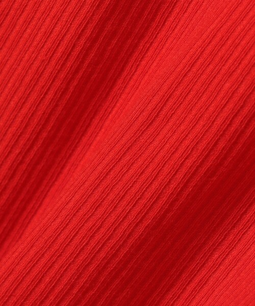 BASERANGE◆Tシャツ/XS/ベロア/RED BASERANGE(ベースレンジ) / Tシャツ/XS/ベロア/RED | 古着の販売