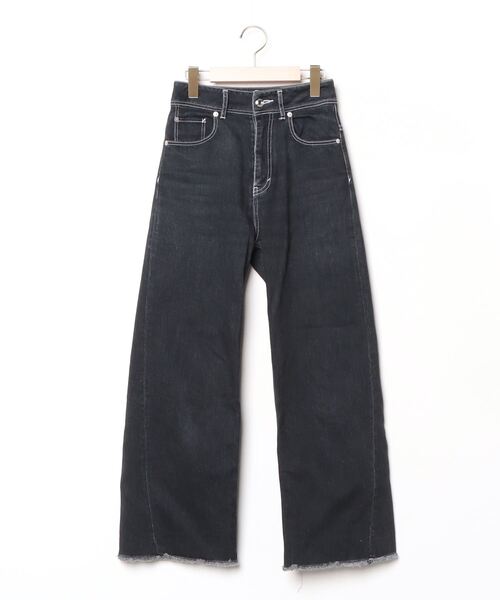 パンツ public tokyo buggy denim PUBLIC TOKYO ジーンズ DENIM 立体裁断ワイドバギーパンツ