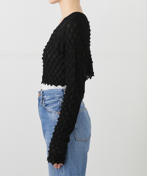 極美品♡ OPEN SESAME CLUB/haze rib cardigan haze rib cardigan - OPEN SESAME CLUB WOMENS｜Official Online
