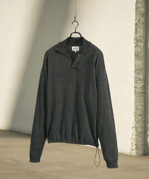 「EMMA CLOTHES」 長袖ニット L ブラウン メンズ
