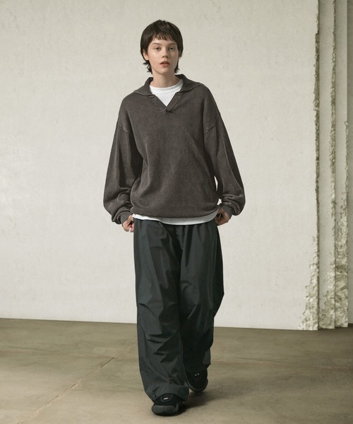 「EMMA CLOTHES」 長袖ニット L ブラウン メンズ