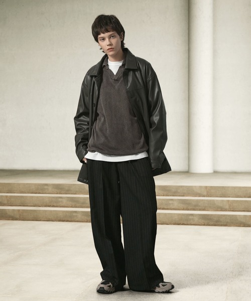 「EMMA CLOTHES」 長袖ニット L ブラウン メンズ