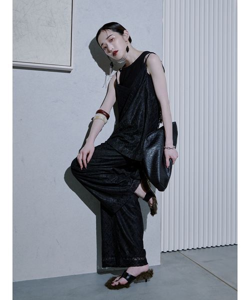 サロペット・オーバーオール・オールインワン yukiko セール】【00サイズ】＜YUKIKO KOJIMAさんコラボ＞レース